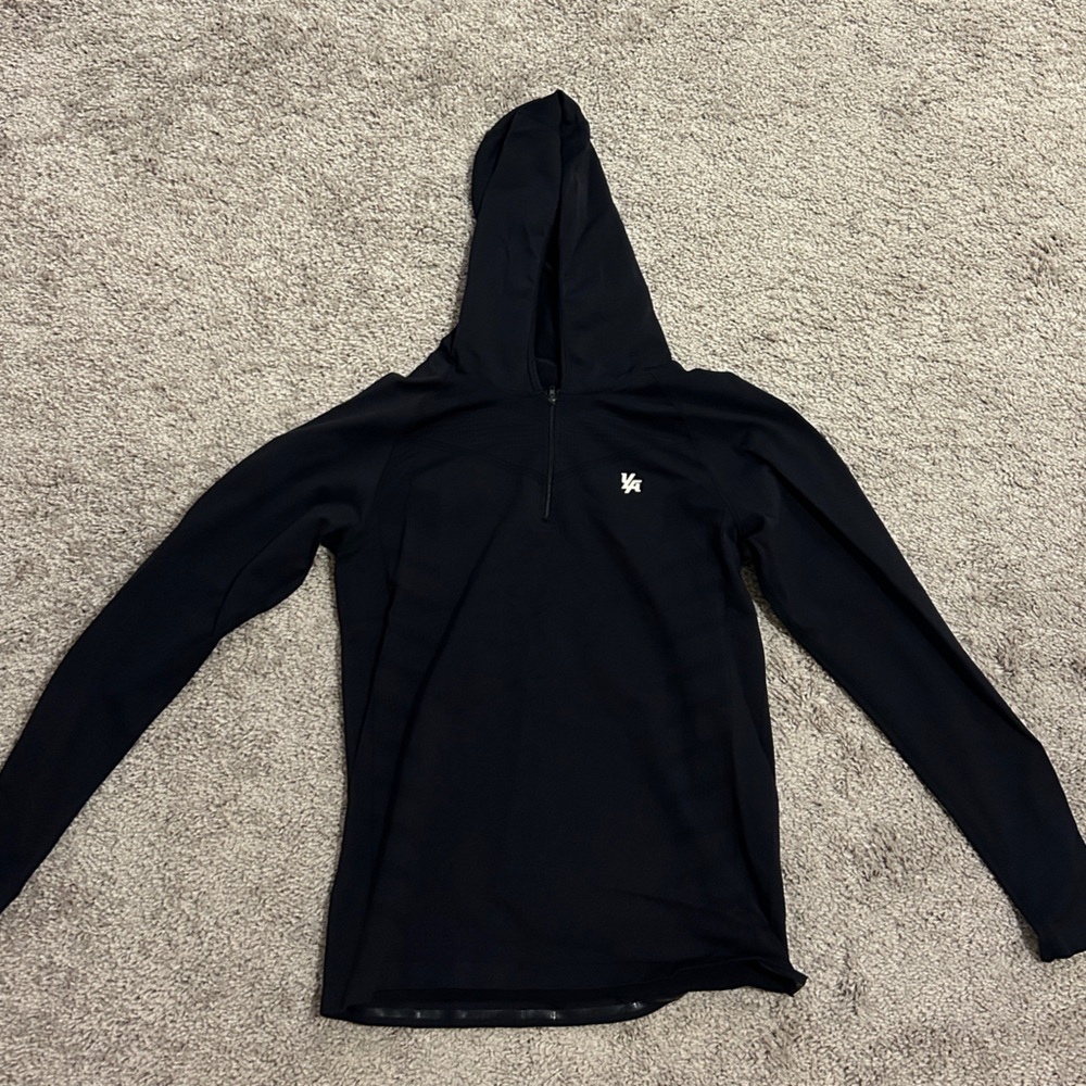 YoungLA Black Long Sleeve Compression Hoodie